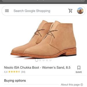 Nisolo ISA Chukka Boot - Women's Sand